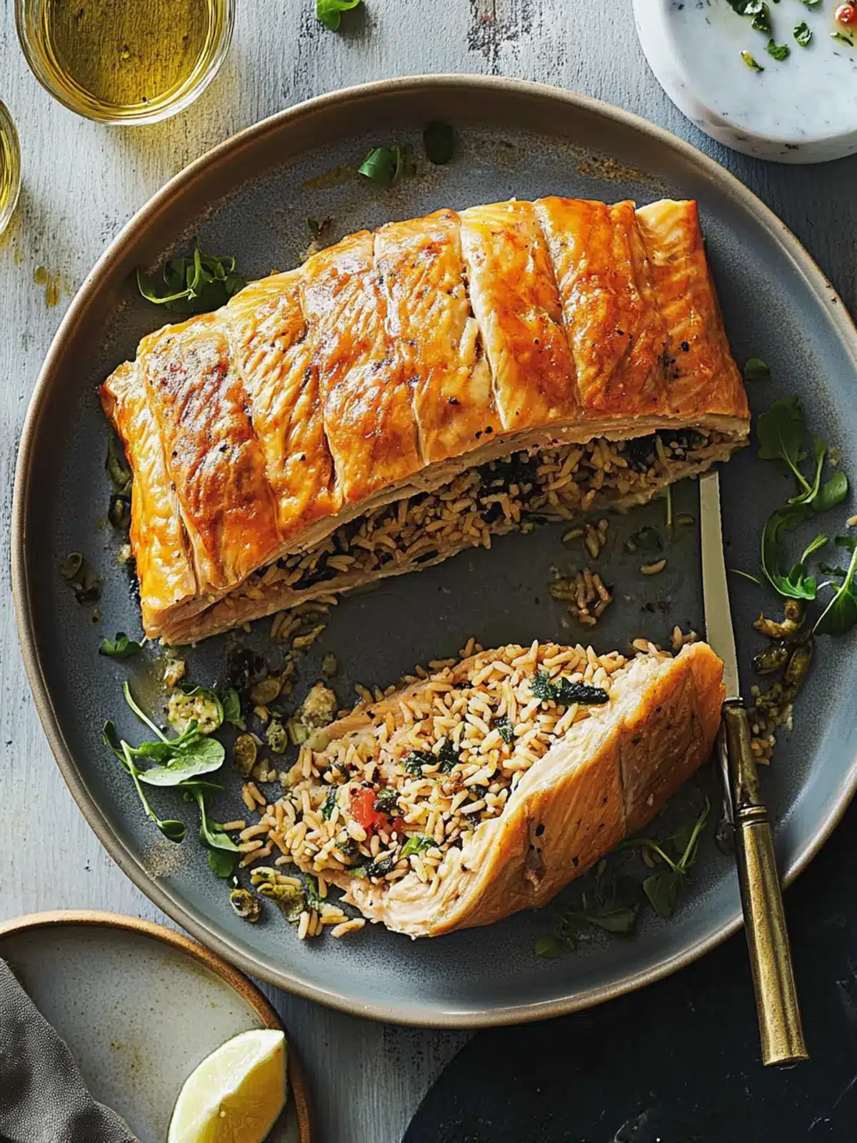 Mouthwatering Ocean Trout and Harissa Basmati Wellington for Mother's Day Brunch 4 Ocean trout and harissa basmati wellington- Mother's day brunch