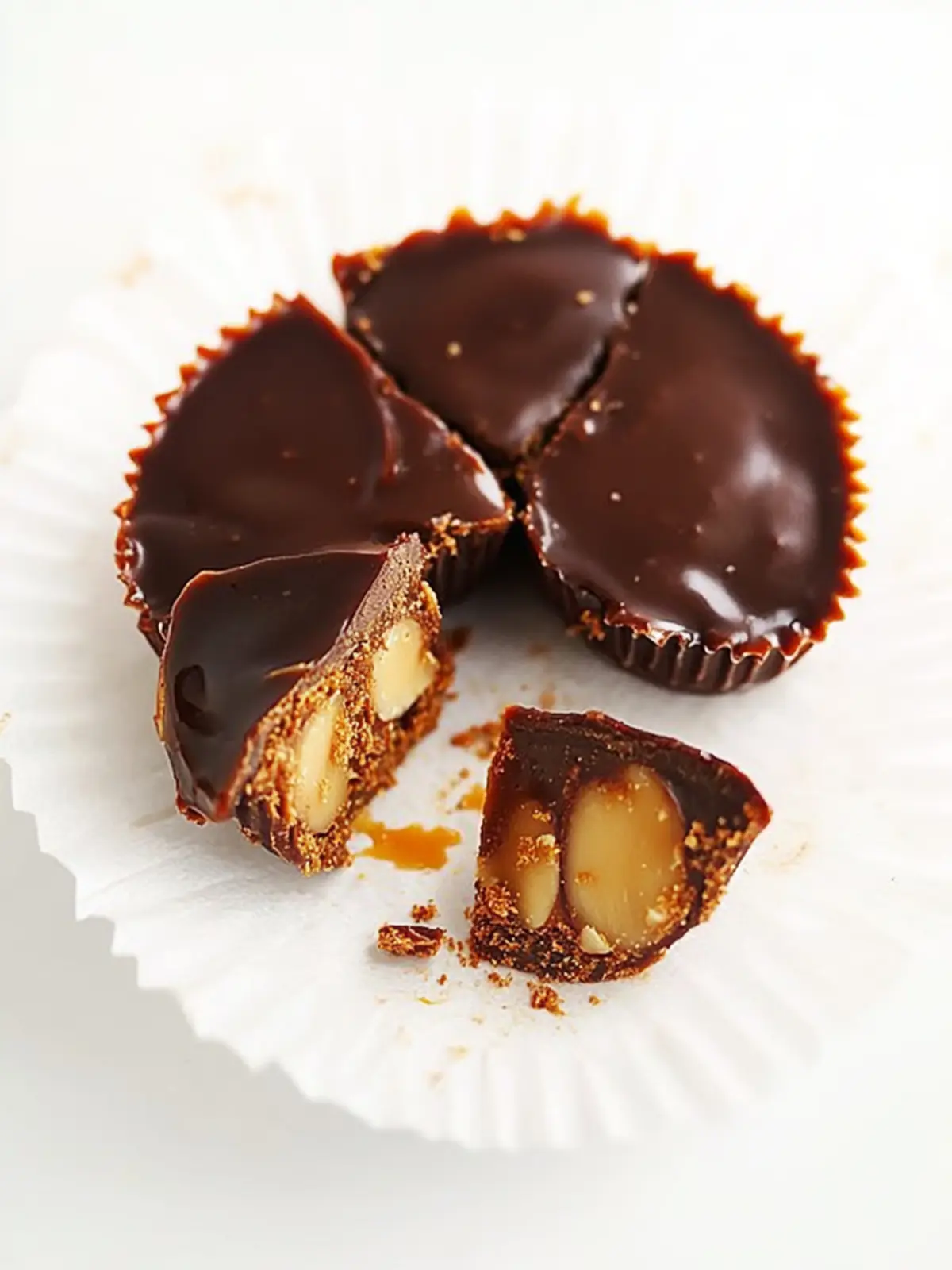 Bourbon Caramel Almond Butter Cups for Irresistible Indulgence 4 Bourbon Caramel Almond Butter Cups