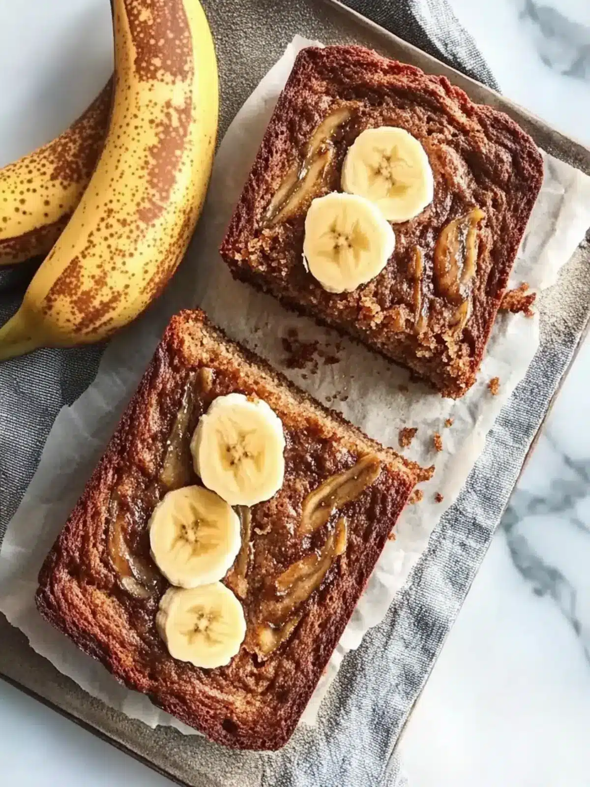 Heavenly Gluten-Free Banana Bread with Walnuts and Honey 2 Gluten-free banana bread
