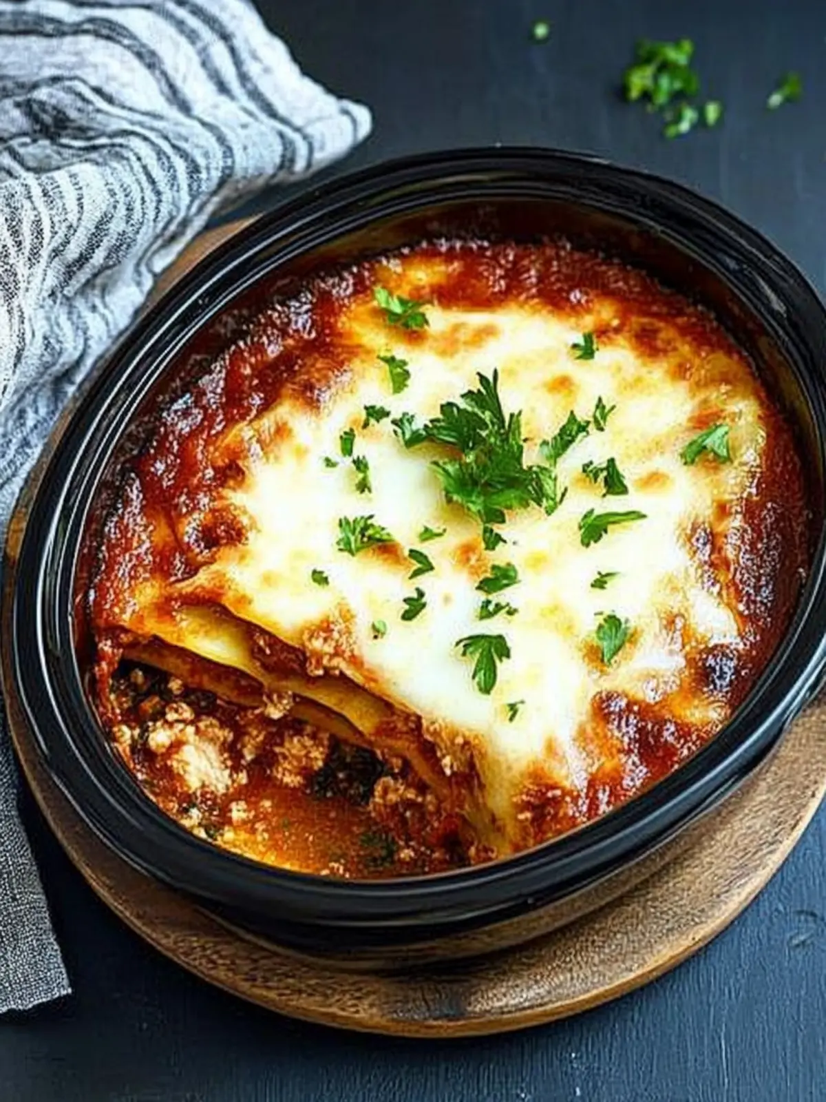 Melt-In-Your-Mouth Slow-Cooker Lasagna for Cozy Nights 4 Slow-Cooker Lasagna