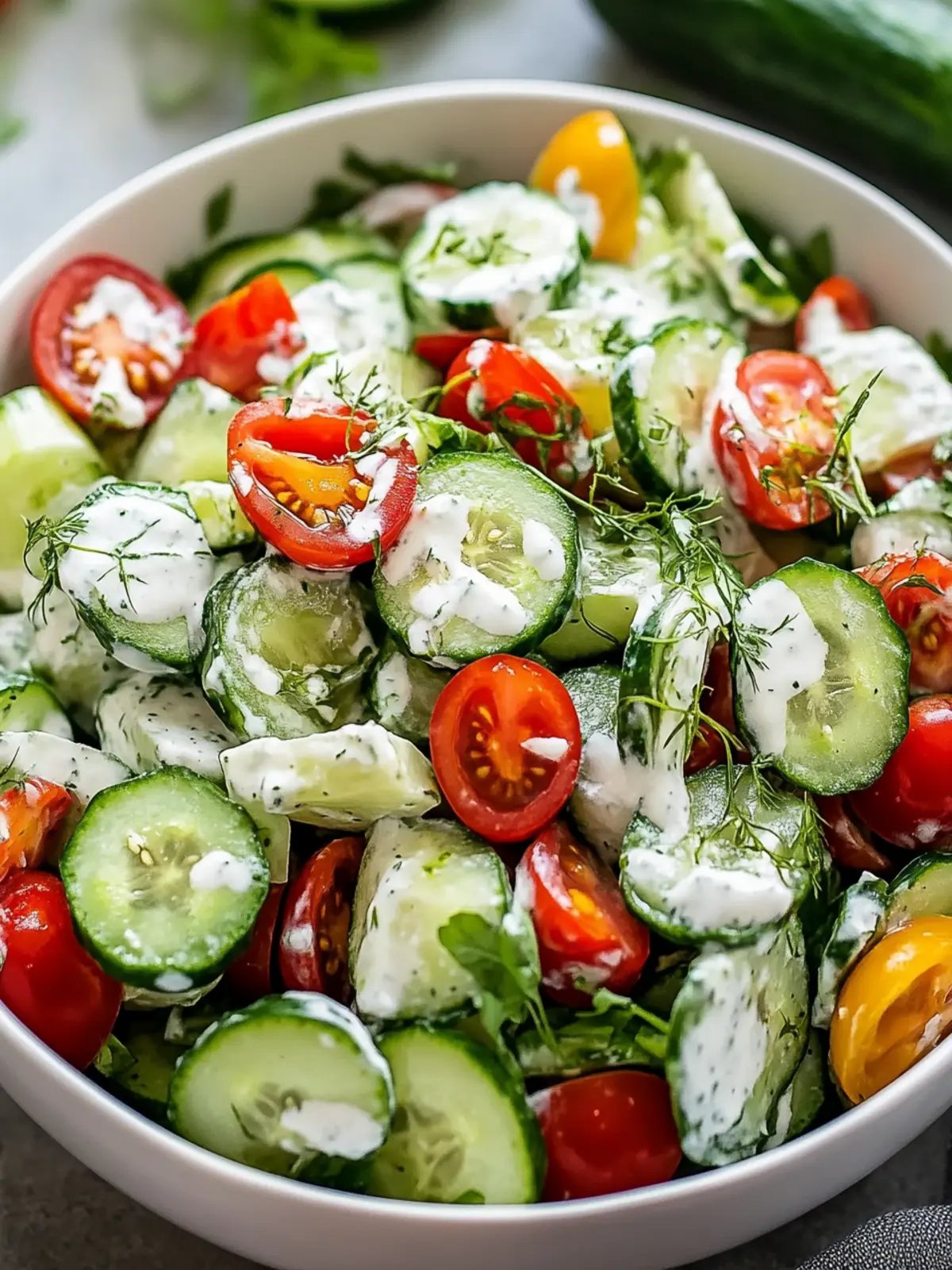 Delicious Cucumber Ranch Crack Salad for Effortless Entertaining 3 Cucumber Ranch Crack Salad