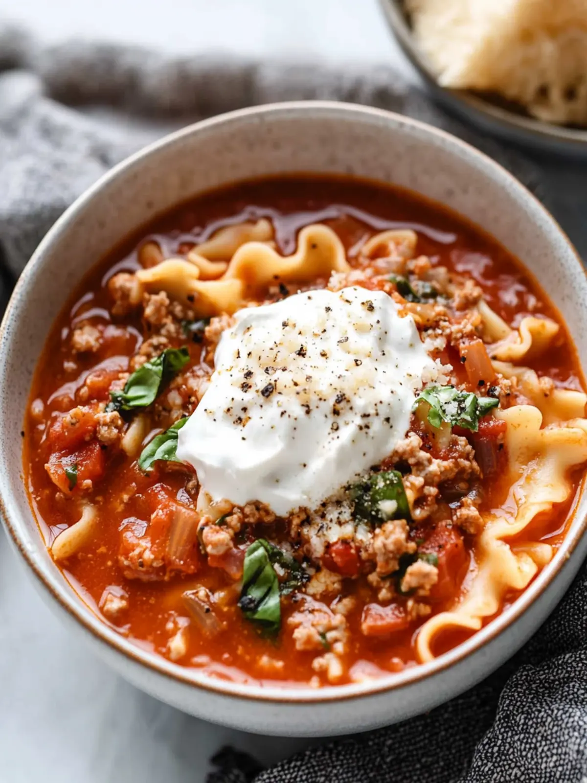 Discover the Cozy Flavor of Slow Cooker Lasagna Soup 2 Slow Cooker Lasagna Soup