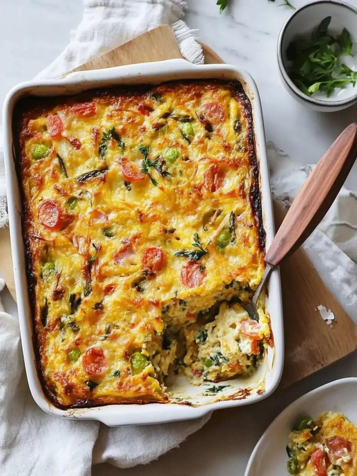 Savory Breakfast Casserole: Hearty Veggie Delight for Mornings 3 Breakfast Casserole