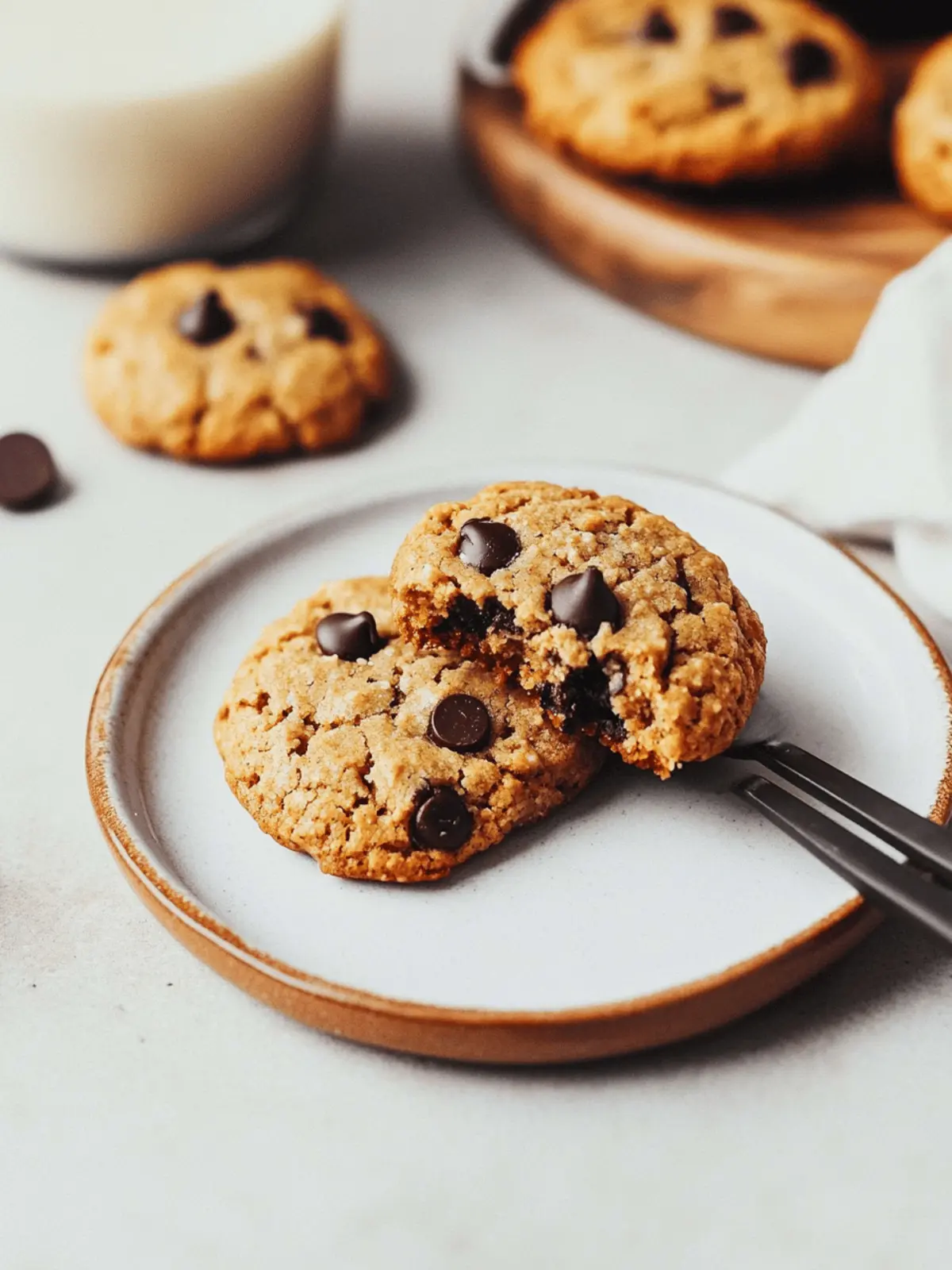Healthier Peanut Butter Chocolate Chip Cookies That Wow! 4 Healthier Peanut Butter Chocolate Chip Cookies