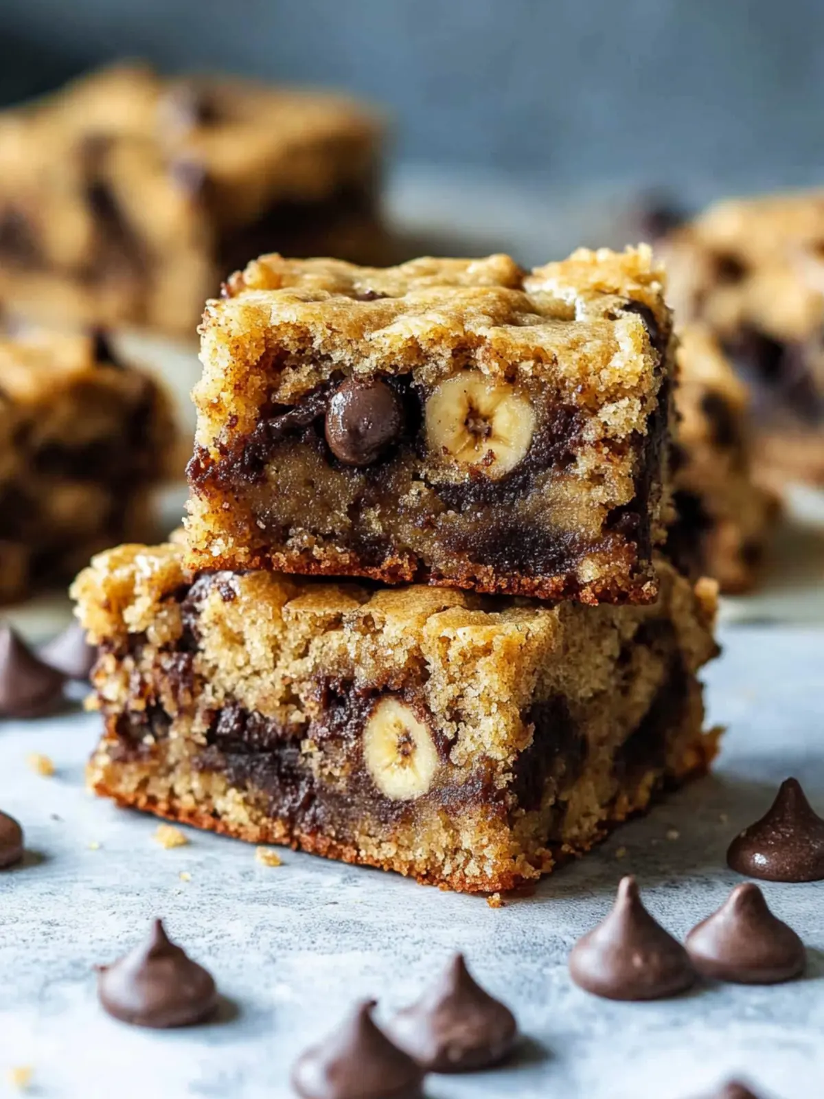 Moist Banana Bread Blondies That Will Blow Your Mind! 3 Moist Banana Bread Blondies