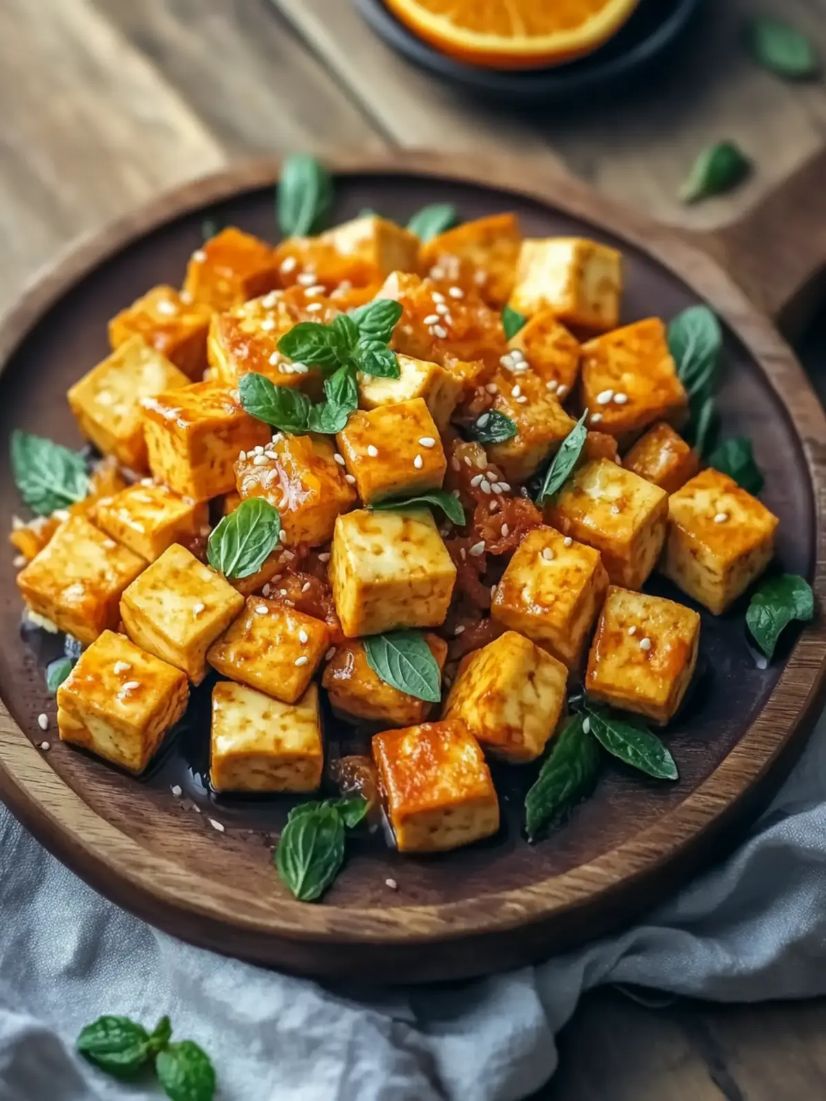 Crispy Vegan Orange Tofu Recipe for a Flavorful Feast 3 Vegan Orange Tofu Recipe