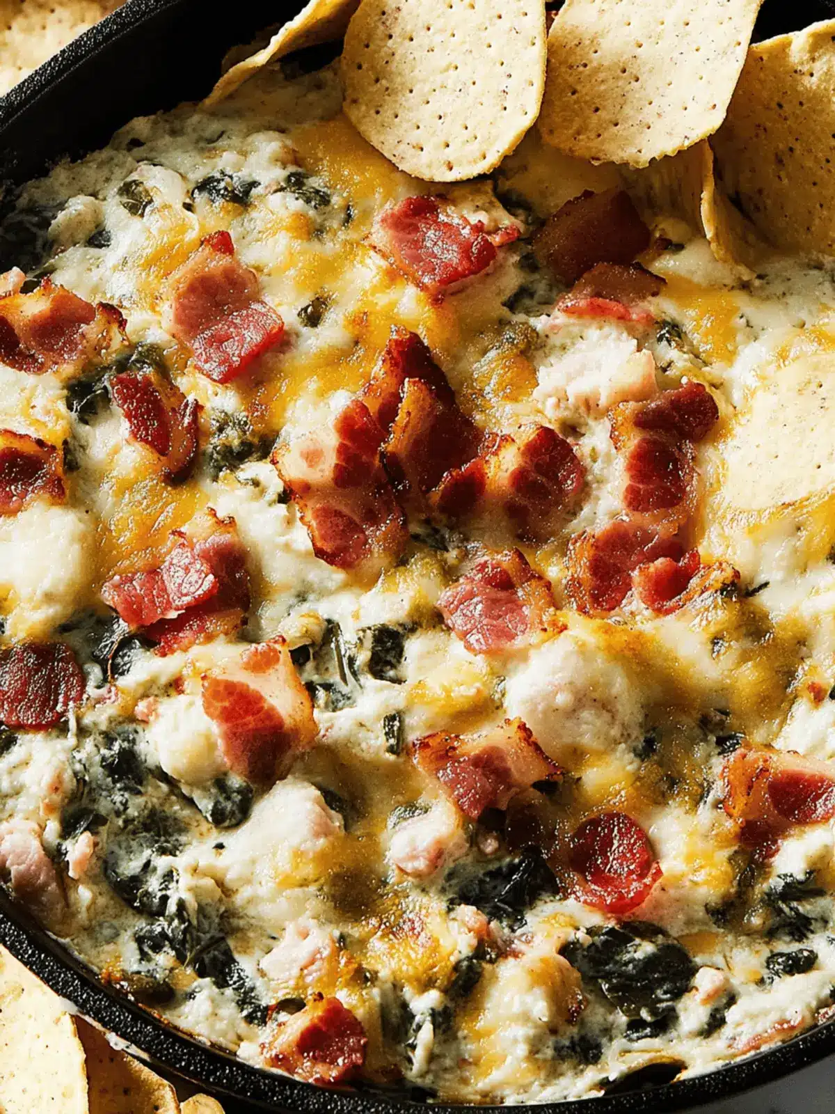 Delicious Bacon-Spinach Dip Perfect for Your Next Gathering 2 Bacon-Spinach Dip