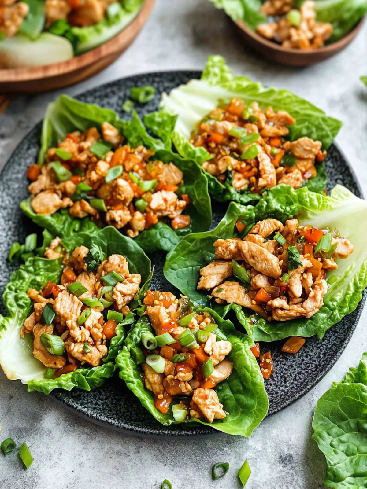 Delicious Chicken Lettuce Wraps to Celebrate Chinese New Year 4 Chicken Lettuce Wraps- to Celebrate Chinese New Year
