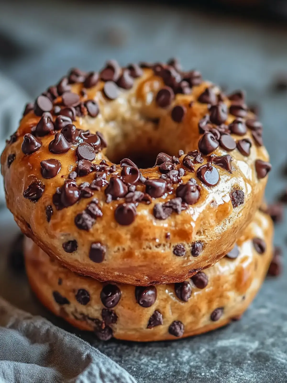Chocolate Chip Protein Bagels for a Deliciously Healthy Start 4 Chocolate Chip Protein Bagels