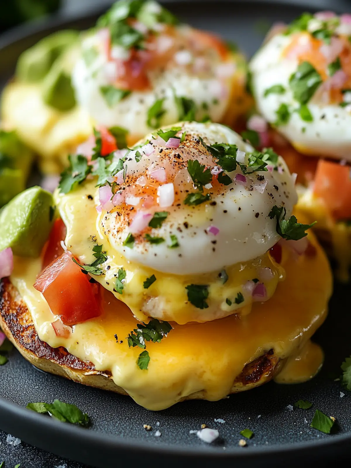 Mexican Eggs Benedict A Healthy Brunch Full of Bold Flavor 3 Mexican Eggs Benedict A Healthy Brunch with Bold Flavor