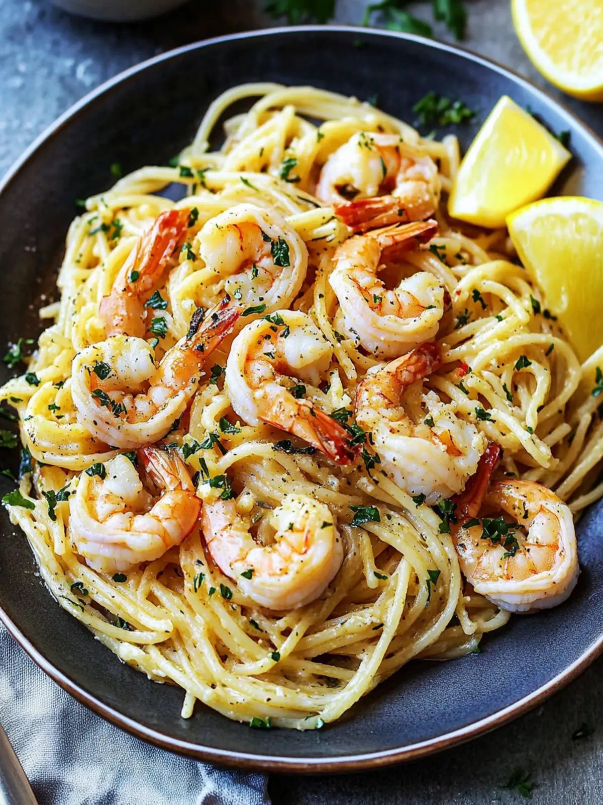 Delicious Shrimp Scampi Pasta Without Wine Ready in 30 Minutes 4 Shrimp Scampi Pasta (Without Wine)