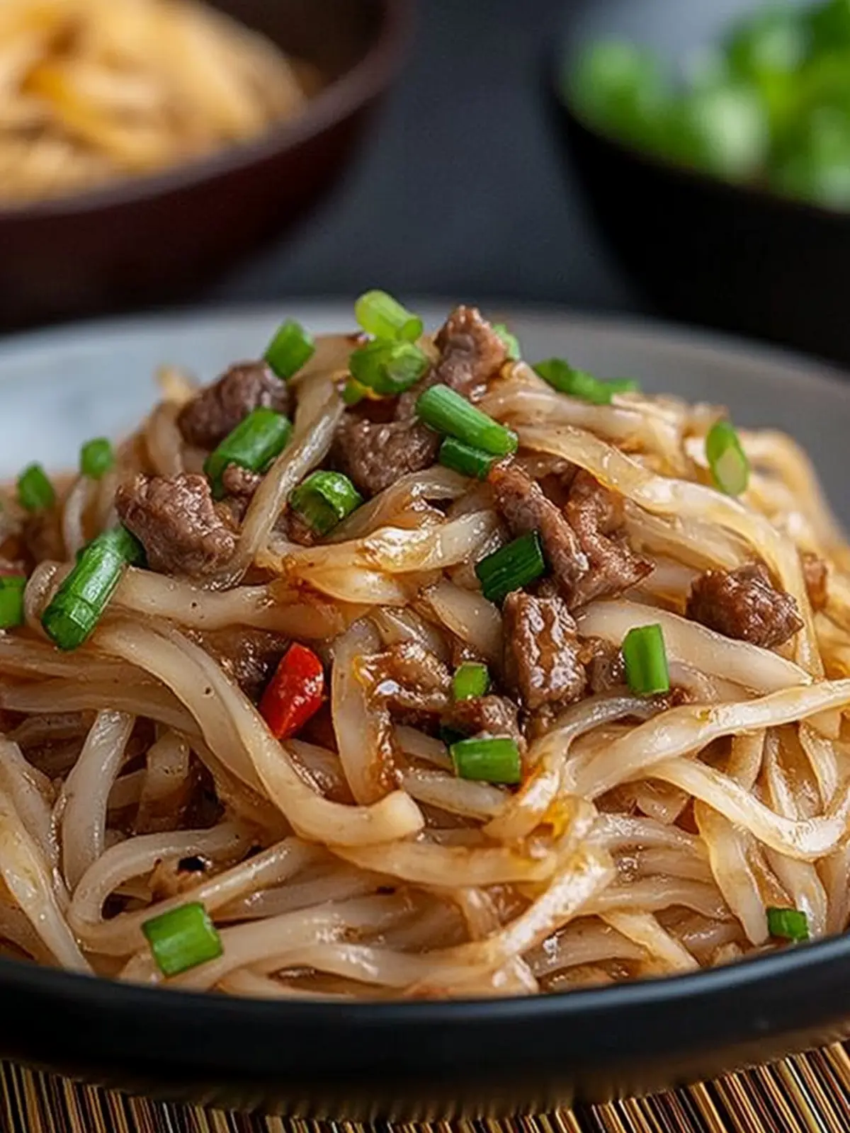 Beef Noodles with Spicy XO Sauce - Quick Chinese New Year Feast 3 Beef Noodles with Spicy XO Sauce- Chinese New Year recipes