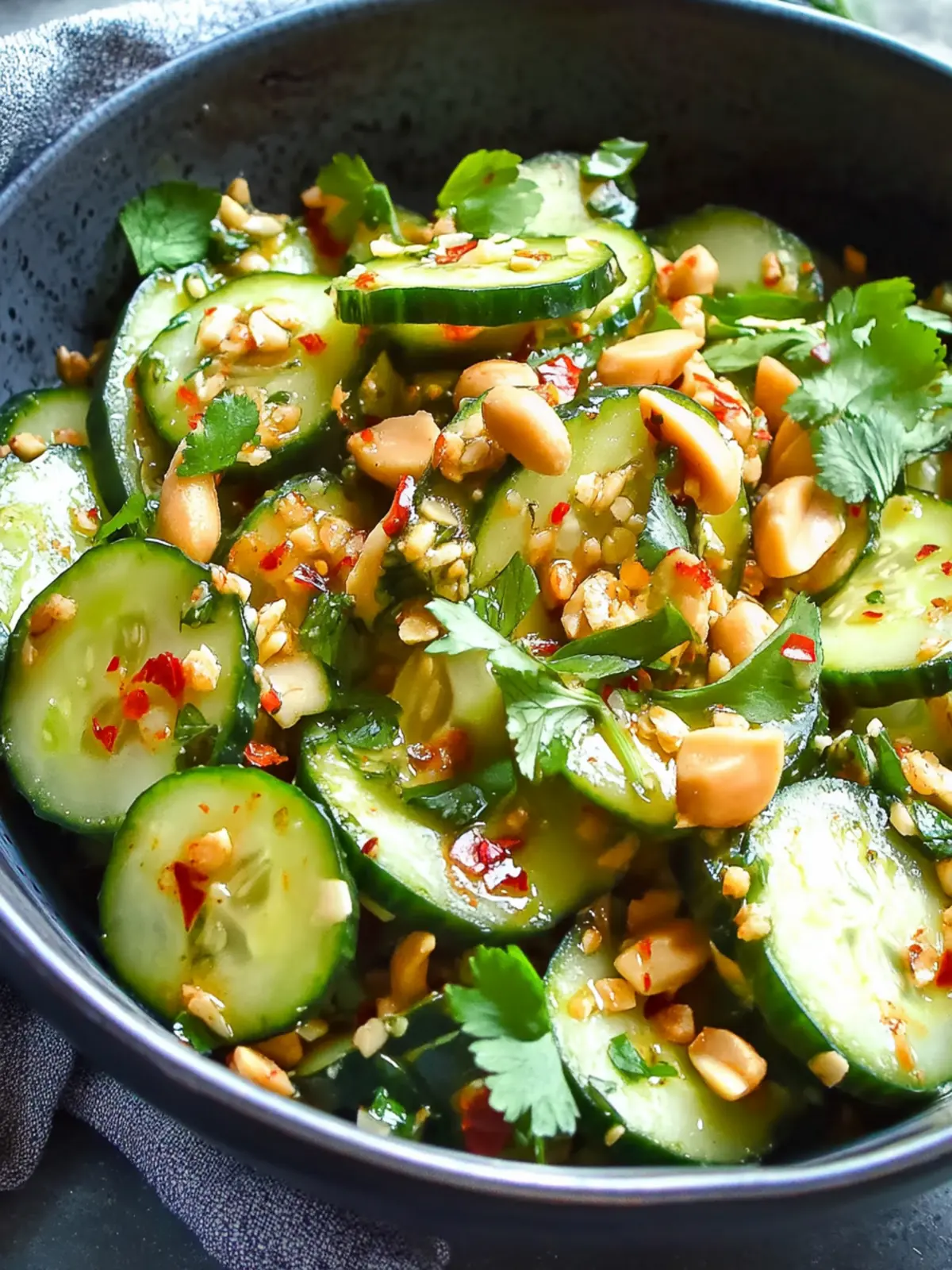 Gluten-Free Spicy Peanut Cucumber Salad for a Zesty Retreat 3 Gluten-Free Spicy Peanut Cucumber Salad