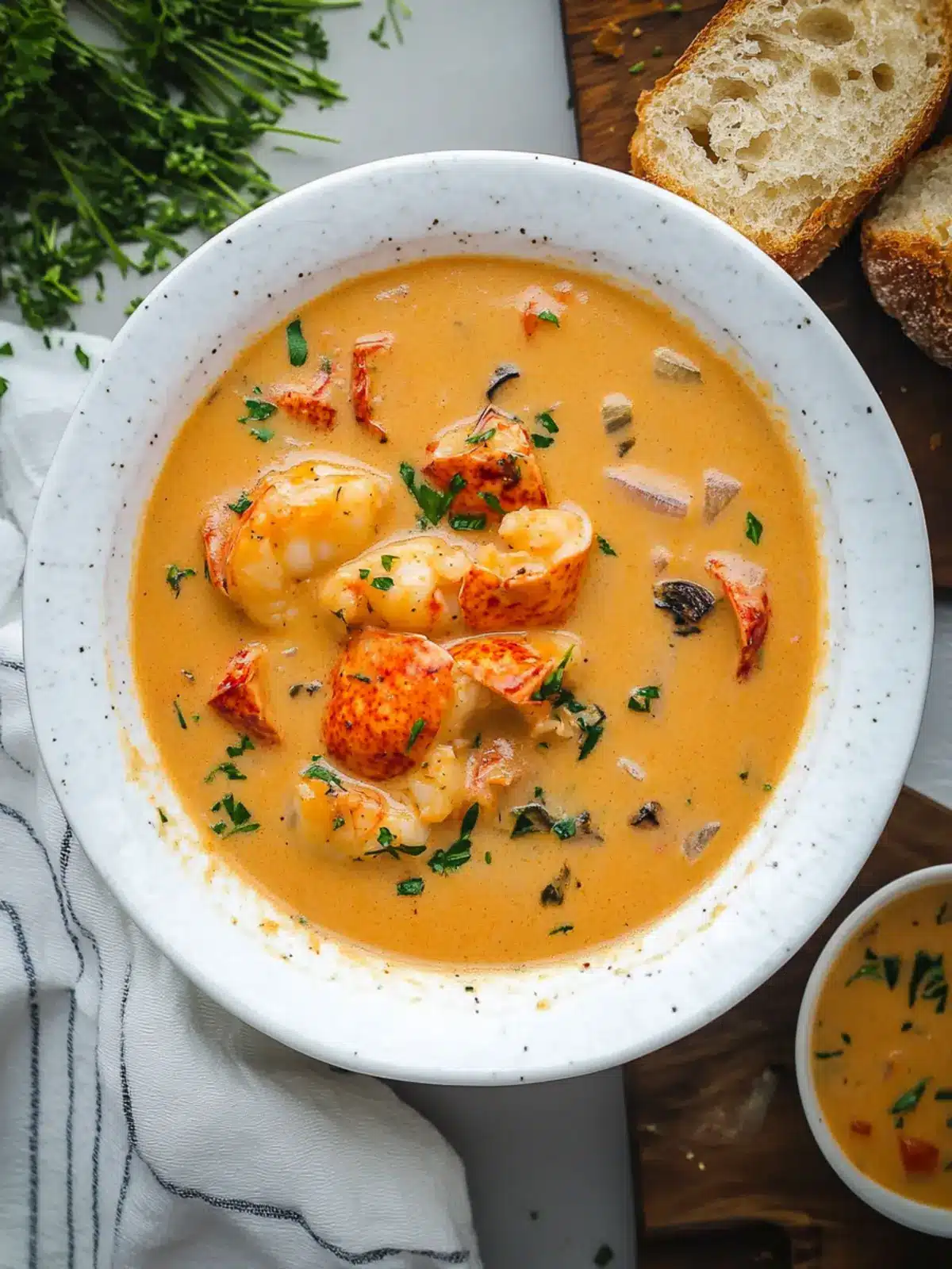 Irresistible Lobster Bisque Chowder for Gourmet Home Cooking 4 Lobster Bisque/Chowder