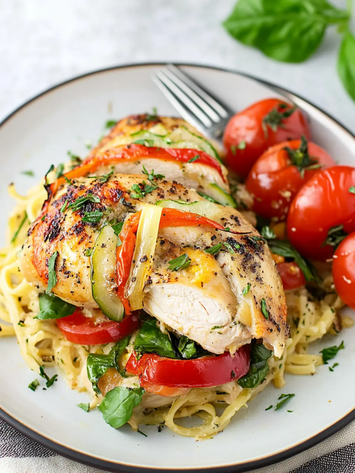 Delicious Primavera Stuffed Chicken for Weeknight Wins 2 Primavera Stuffed Chicken