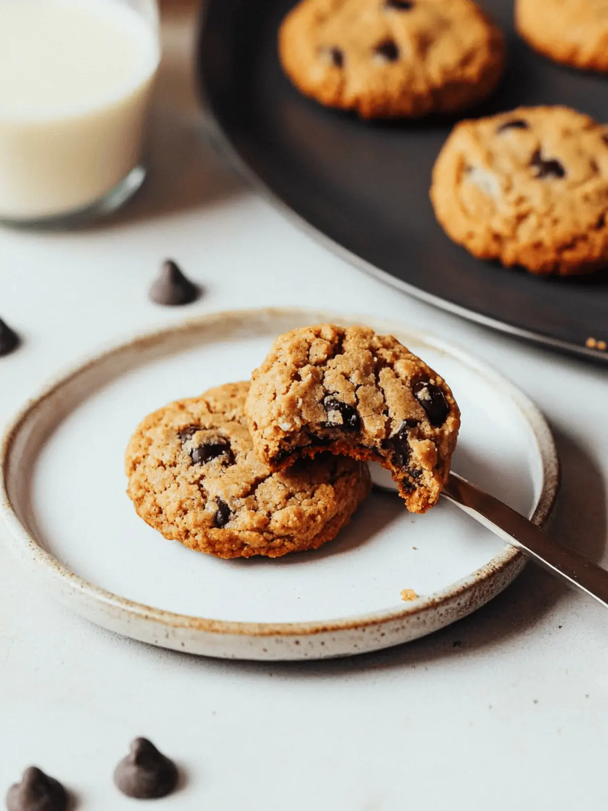 Healthier Peanut Butter Chocolate Chip Cookies That Wow! 3 Healthier Peanut Butter Chocolate Chip Cookies