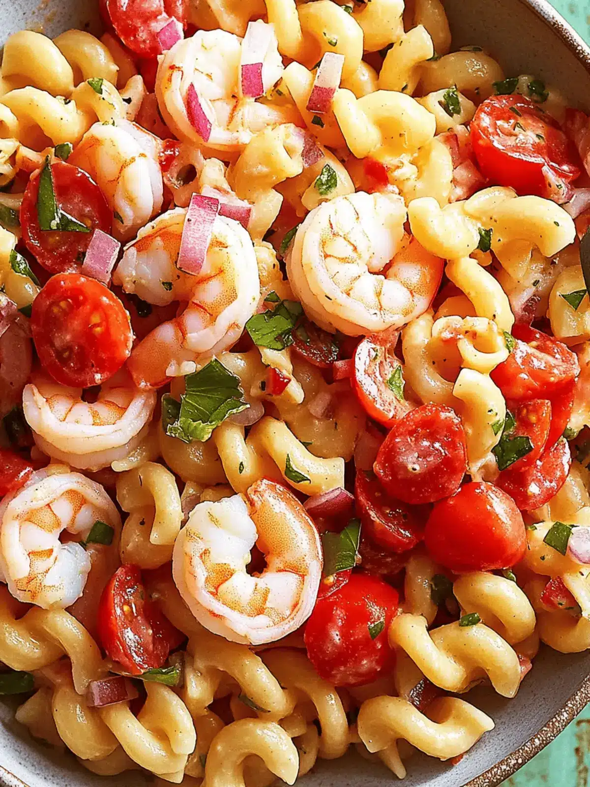 Delicious Shrimp Pasta Salad Bursting with Summer Flavors 2 Shrimp Pasta Salad