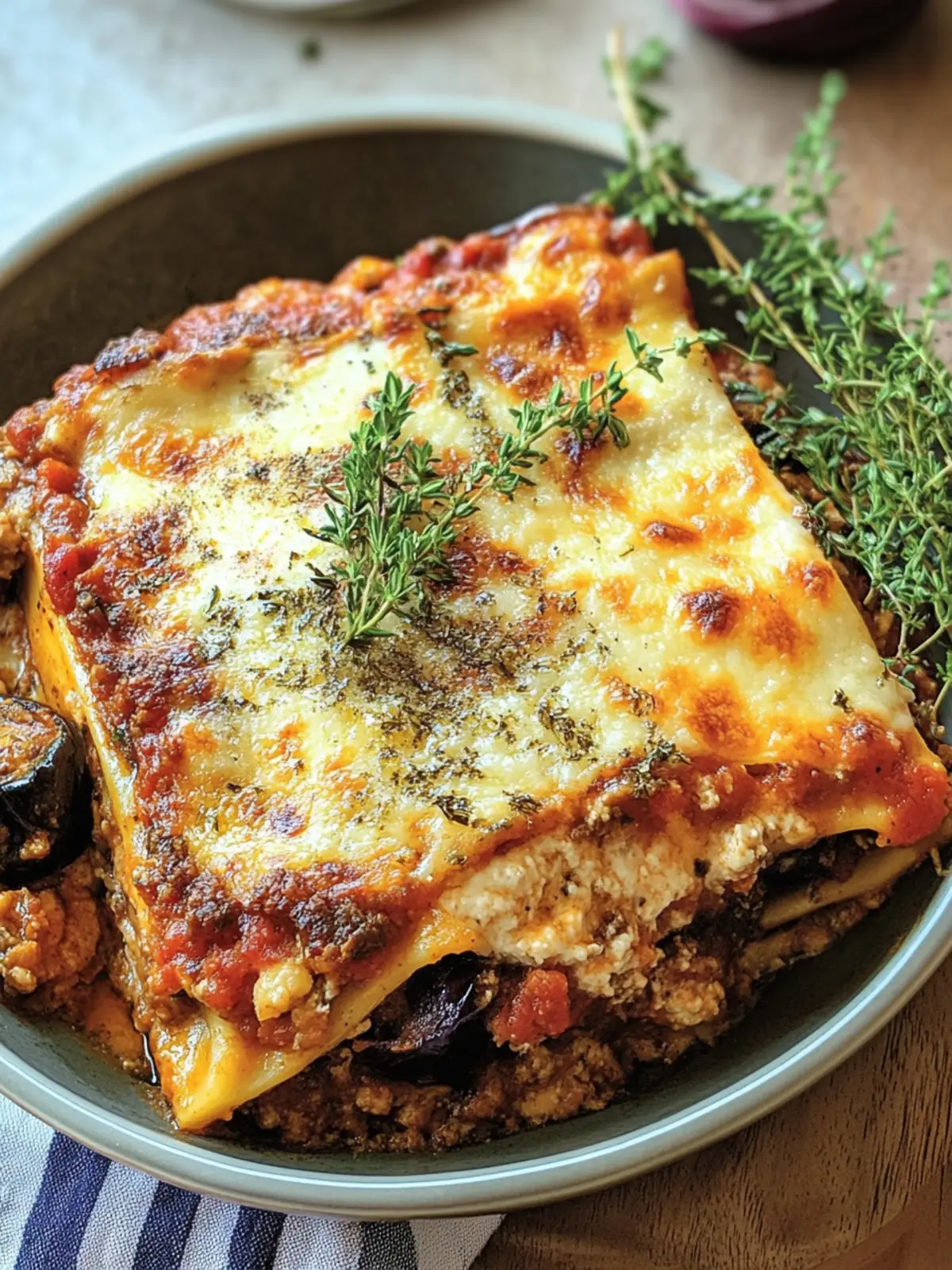 Savory Greek Eggplant Lasagna with Lamb for a Cozy Dinner 3 Greek Eggplant Lasagna Lamb