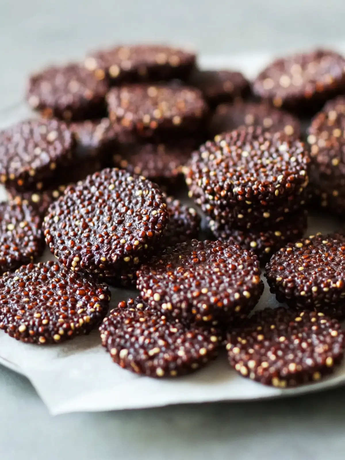 Dark Chocolate Quinoa Crisps: Your Crunchy Healthy Indulgence 3 Dark Chocolate Quinoa Crisps: A Healthy Indulgence with a Crunch