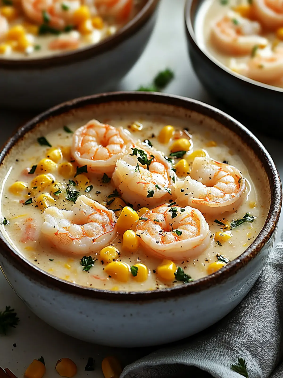 Cozy Up with Shrimp and Corn Chowder Perfect for Fall Evenings 2 Shrimp and Corn Chowder