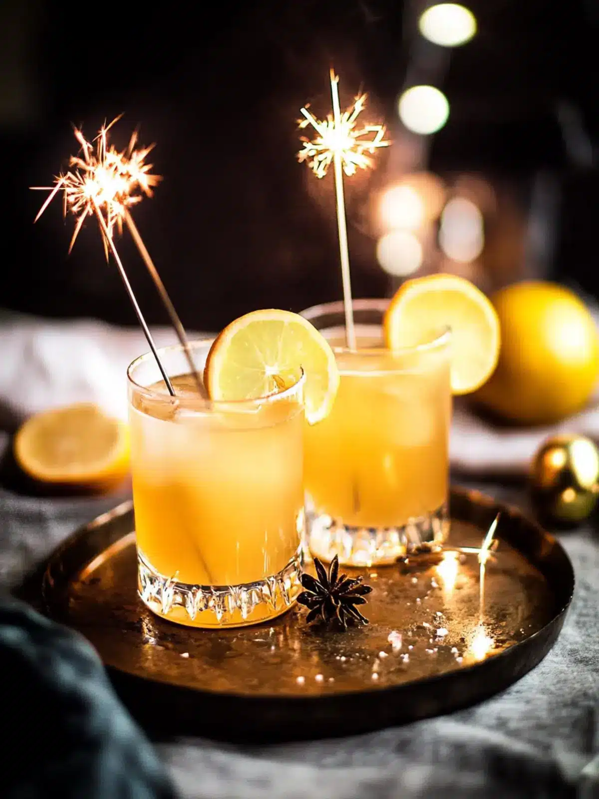 Delight in this Amaretto Pear New Year's Eve Cocktail 3 New Year's Eve cocktail