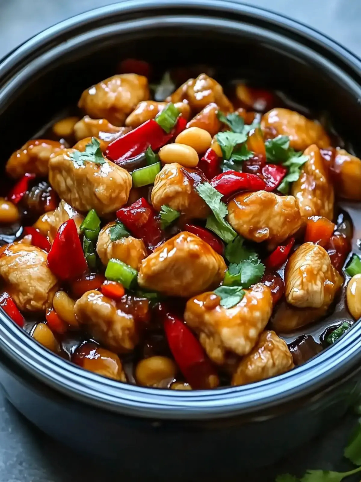 Crockpot Kung Pao Chicken: Effortless Flavor for Busy Nights 2 Crockpot Kung Pao Chicken