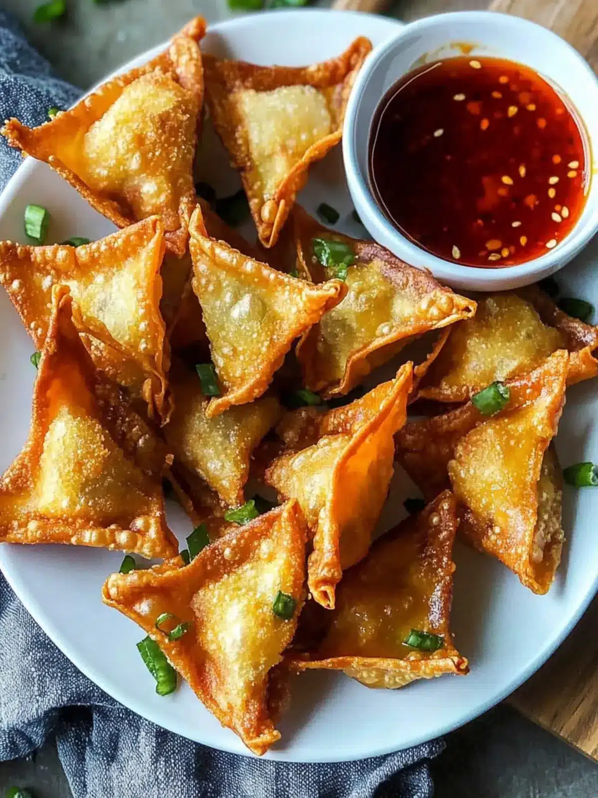 Crispy Crab Rangoon Made Easy: Deep Fry or Air Fry Delight 3 Easy Crispy Crab Rangoon (Deep Fry/Air Fry)