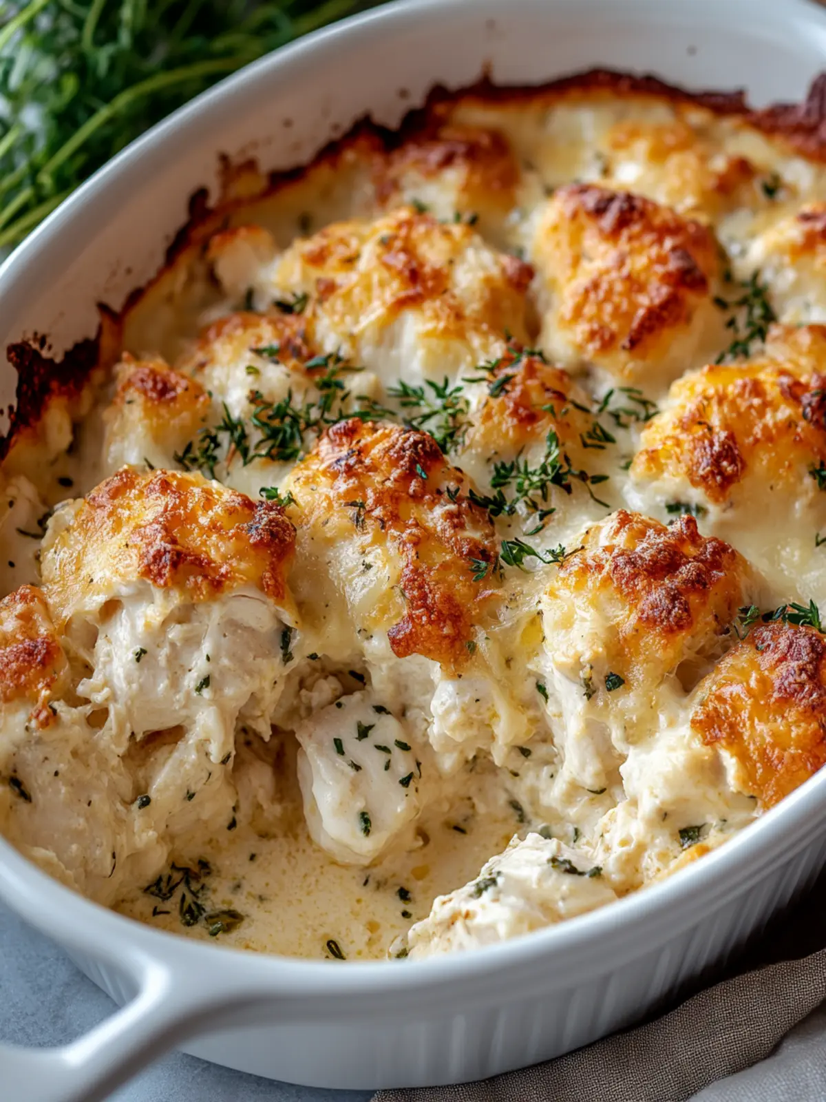 Cottage Cheese Chicken Bake: Easy High-Protein Comfort Dish 2 Cottage Cheese Chicken Bake : Creamy, High-Protein, One-Dish Wonder