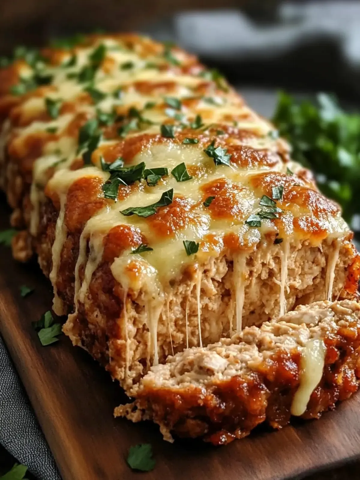 Melt-in-Your-Mouth Garlic Parmesan Chicken Meatloaf Delight 3 Melt-in-Your-Mouth Garlic Parmesan Chicken Meatloaf