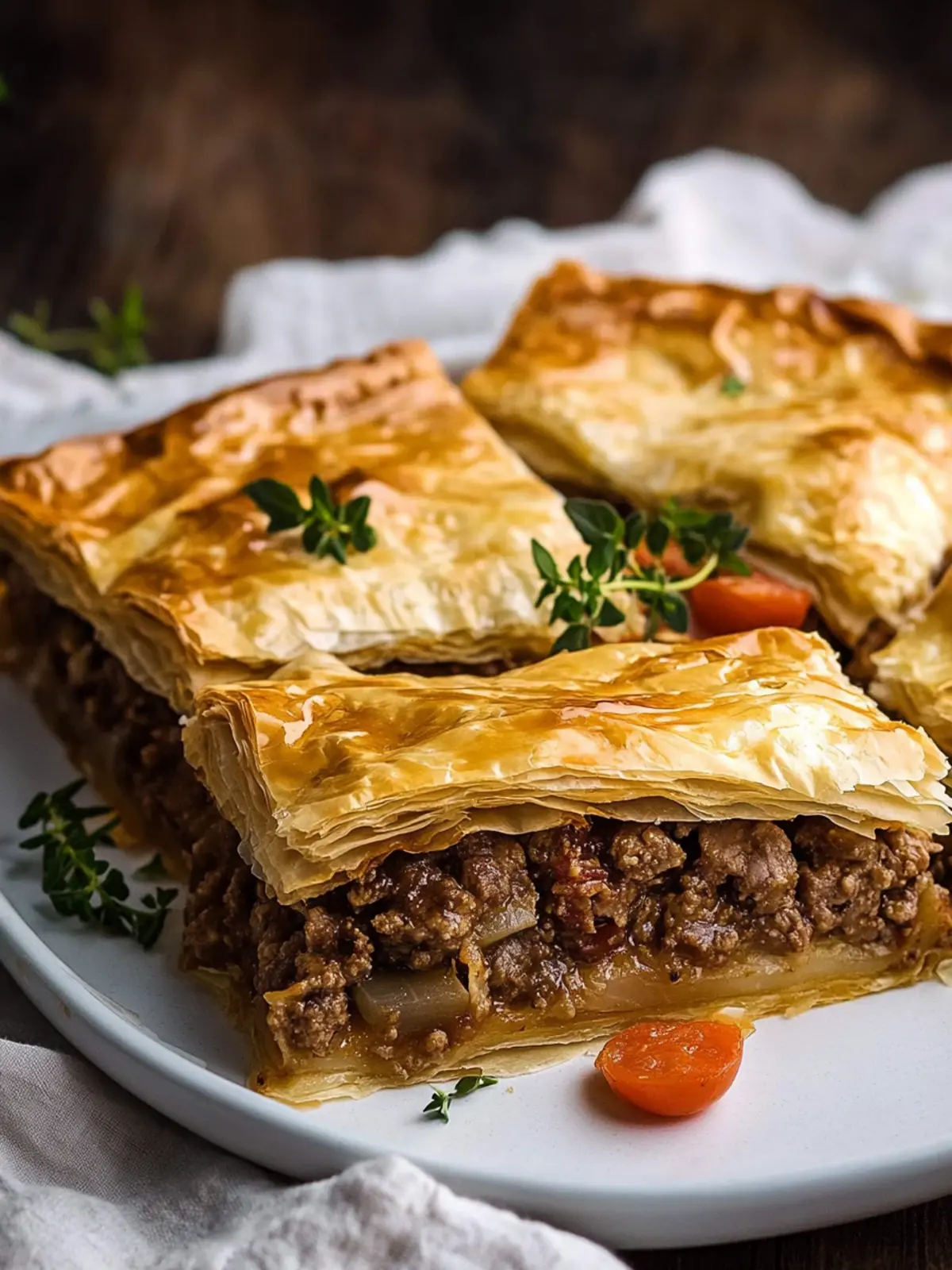 Crispy Greek Phyllo Meat Pie (Kimadopita) for Ultimate Comfort 4 Greek Phyllo Meat Pie (Kimadopita)
