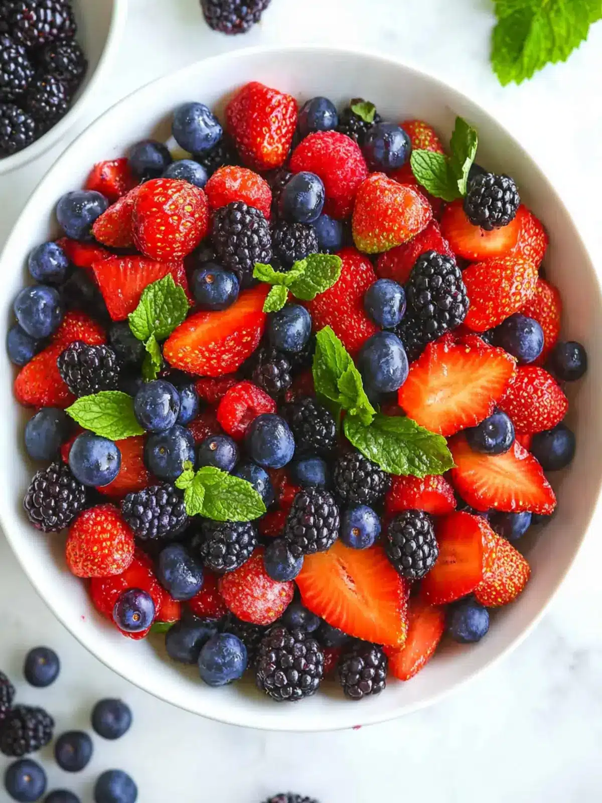 Refreshing Easy Berry Fruit Salad for Your Summer Bliss 4 Easy Berry Fruit Salad