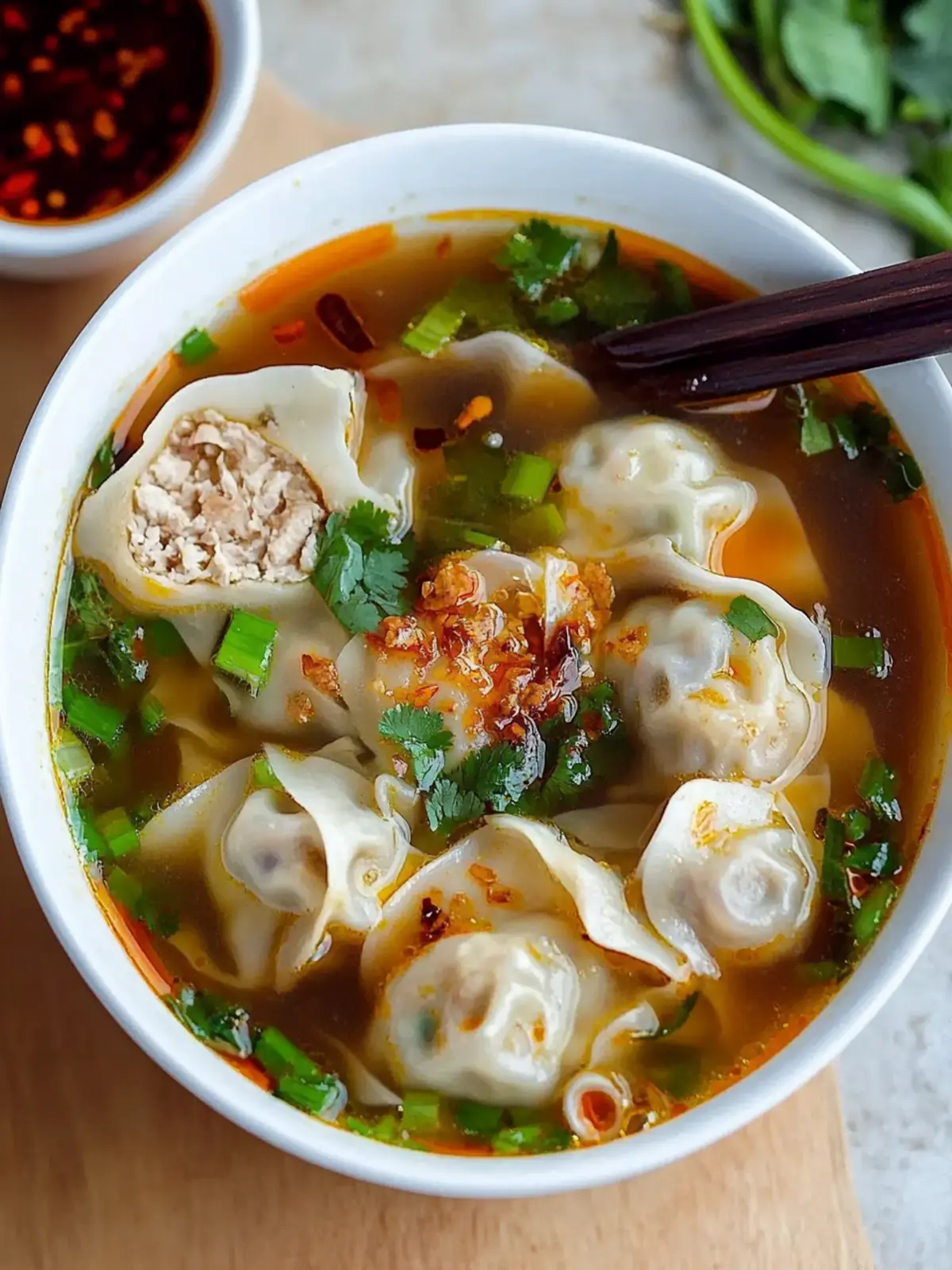Deconstructed Wonton Soup: Quick, Cozy Comfort in a Bowl 2 Deconstructed Wonton Soup