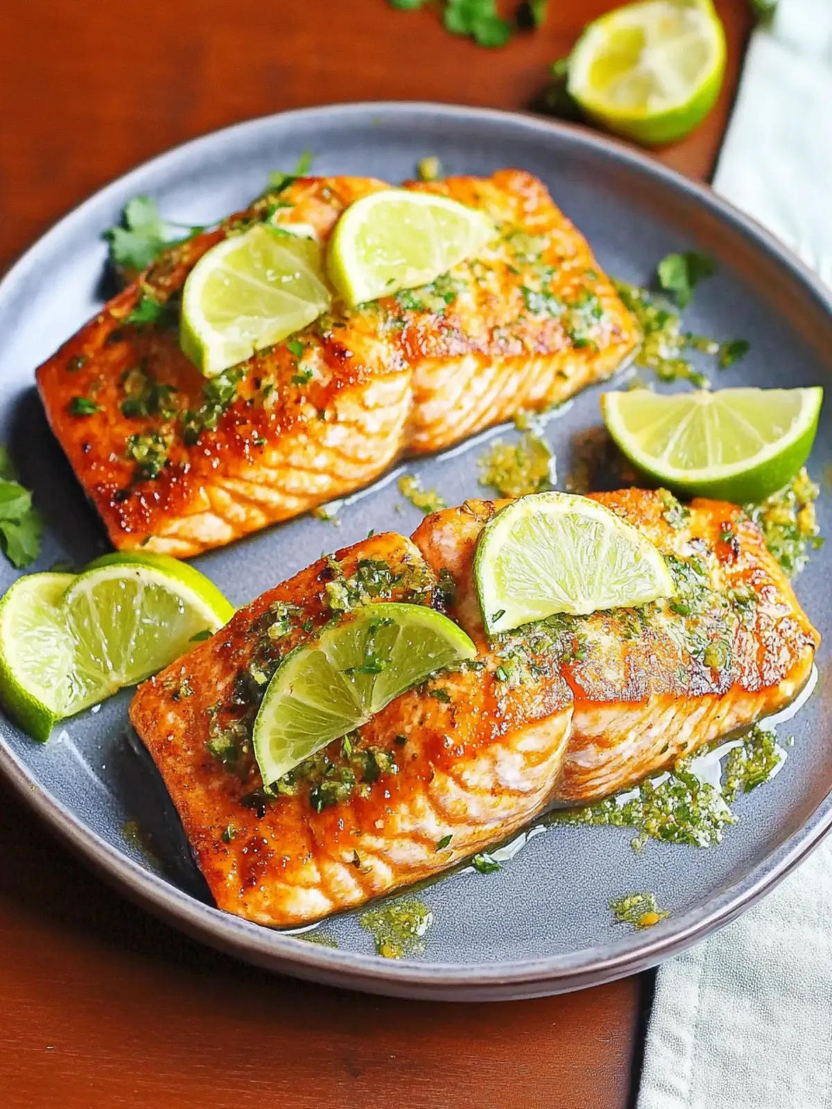 Zesty Cilantro Lime Salmon for Quick Flavorful Dinners 3 Cilantro Lime Salmon