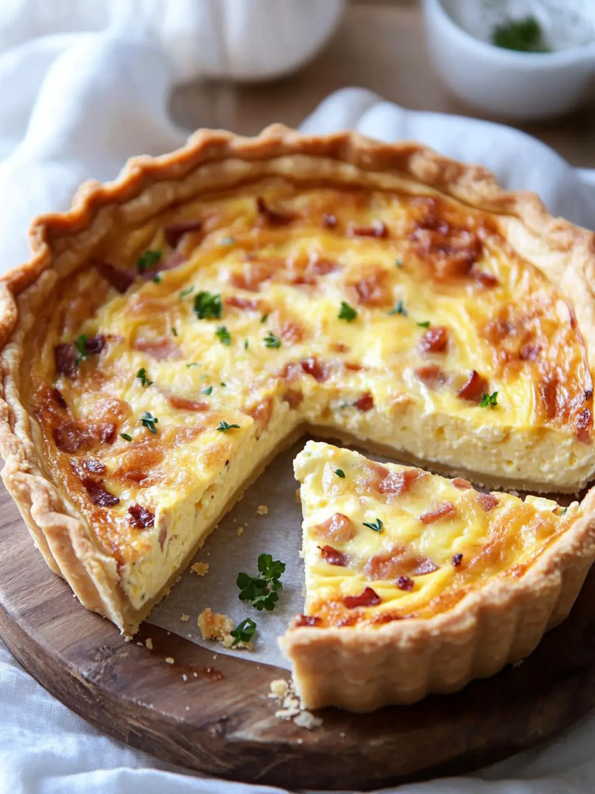 Classic Quiche Lorraine Recipe: A Mother's Day Delight 3 Classic Quiche Lorraine Recipe- Mother's day special