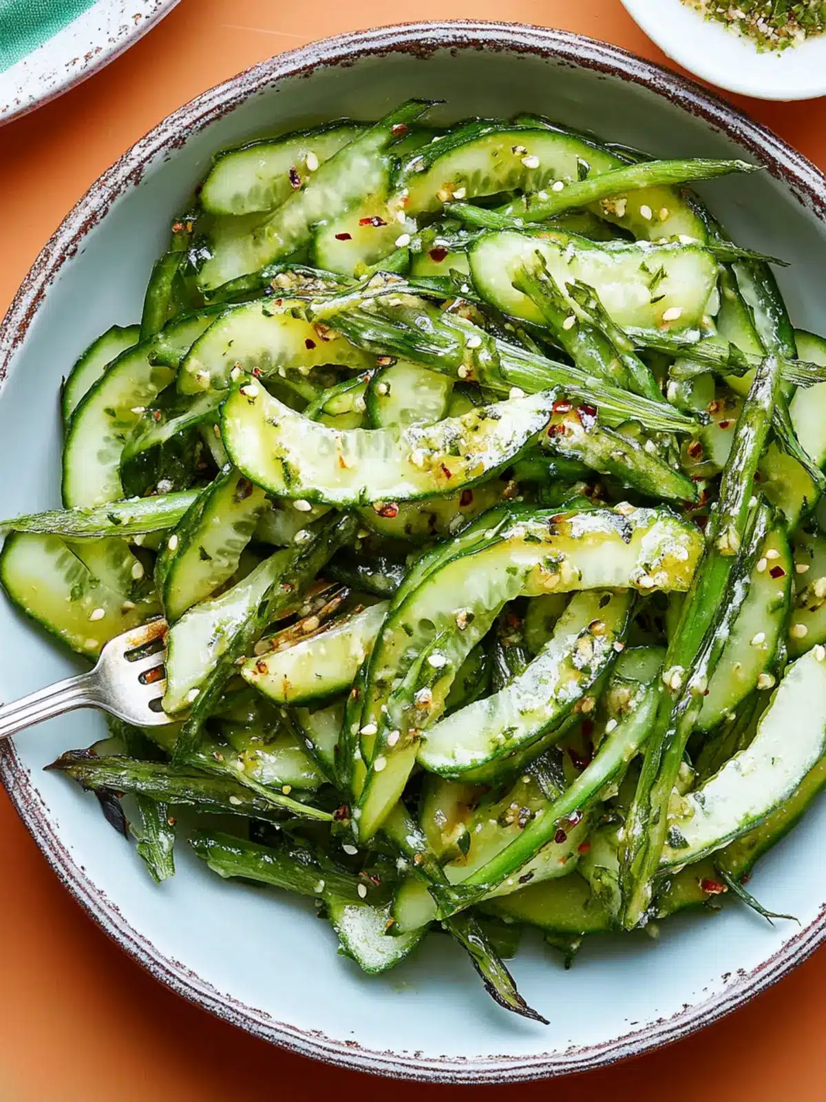 Zesty Smashed Cucumber Salad That Refreshes Your Summer Days 3 Smashed Cucumber Salad