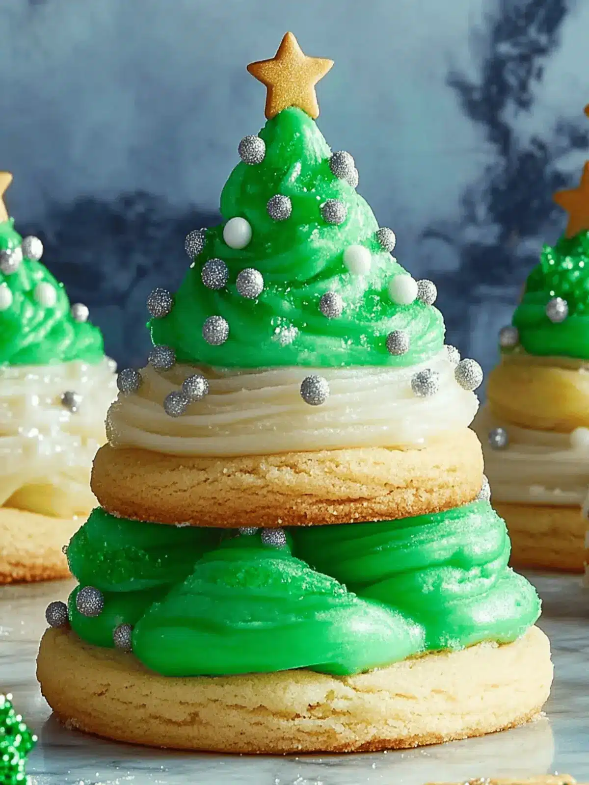 Delicious Christmas Tree Cookie Stacks in Just 30 Minutes 4 Christmas Tree Cookie Stacks