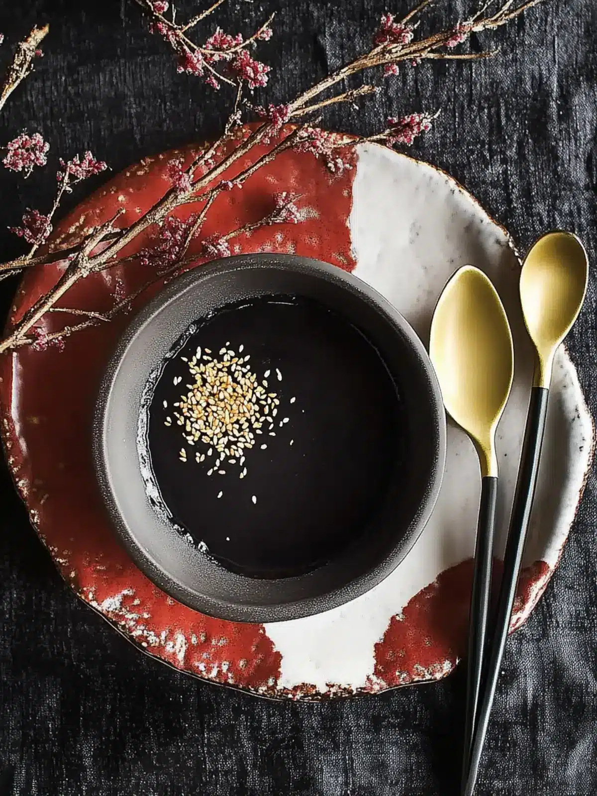 Delight in Homemade Black Sesame Paste for Lunar New Year 4 Black Sesame Paste- classic Chinese dessert for Lunar New Year