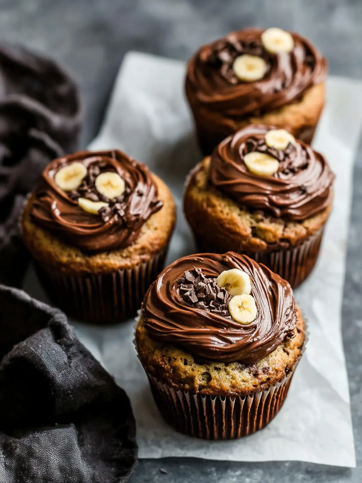 Banana Nutella Muffins: The Ultimate Cozy Comfort Bake 4 Banana Nutella Muffins