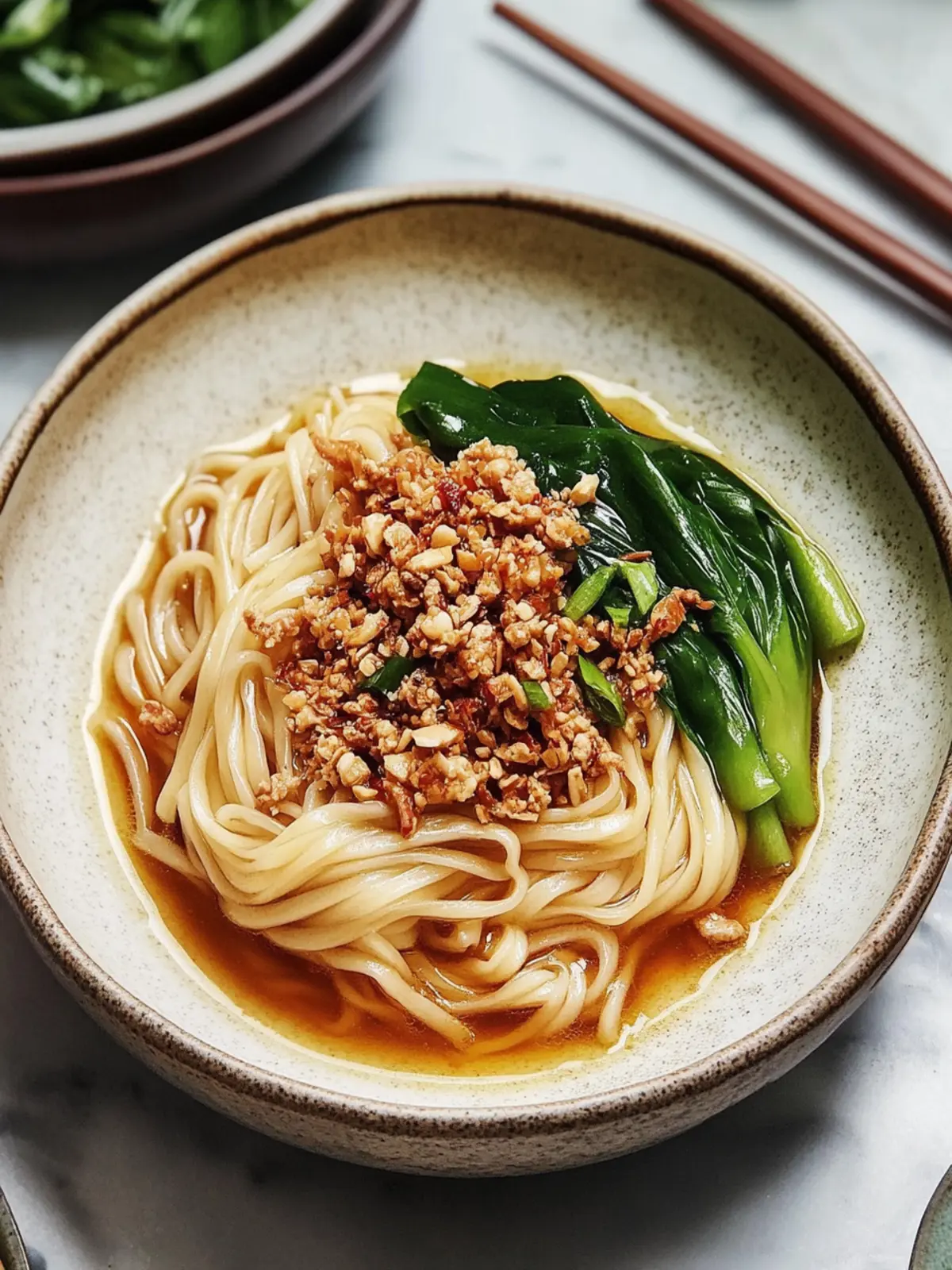 Savor Lunar New Year with Authentic Dan Dan Mian Noodles 2 Dan Dan Mian (Dan Dan Noodles)- For Lunar New Year Dish
