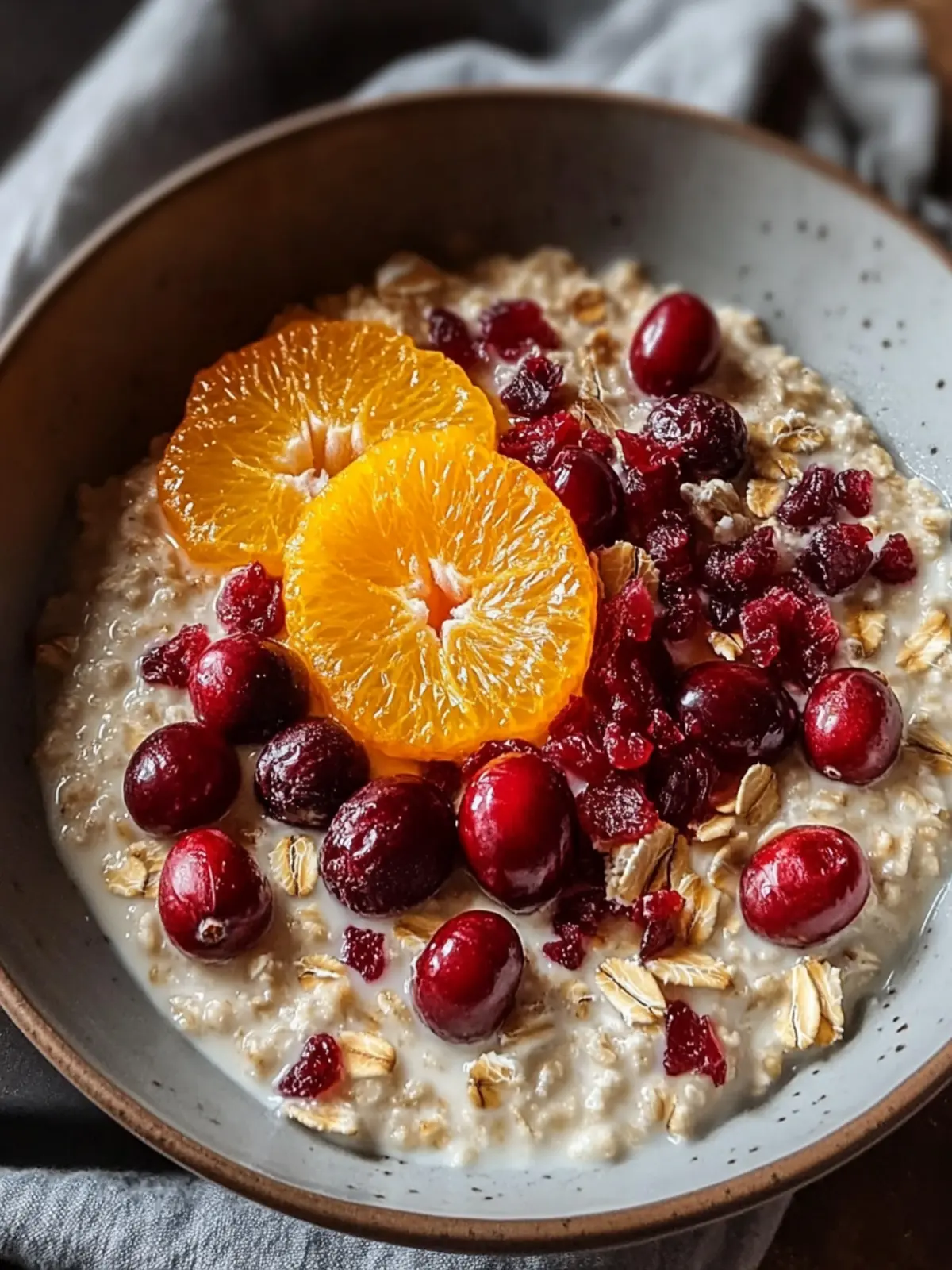 Candied Orange Oatmeal Cranberries for a Cozy Breakfast Boost 4 Candied Orange Oatmeal Cranberries