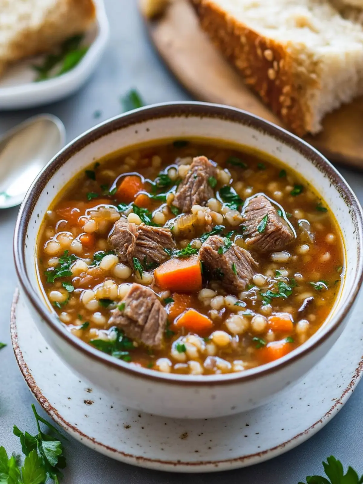 Hearty Beef Barley Soup for Ultimate Comfort on Chilly Days 2 Beef Barley Soup