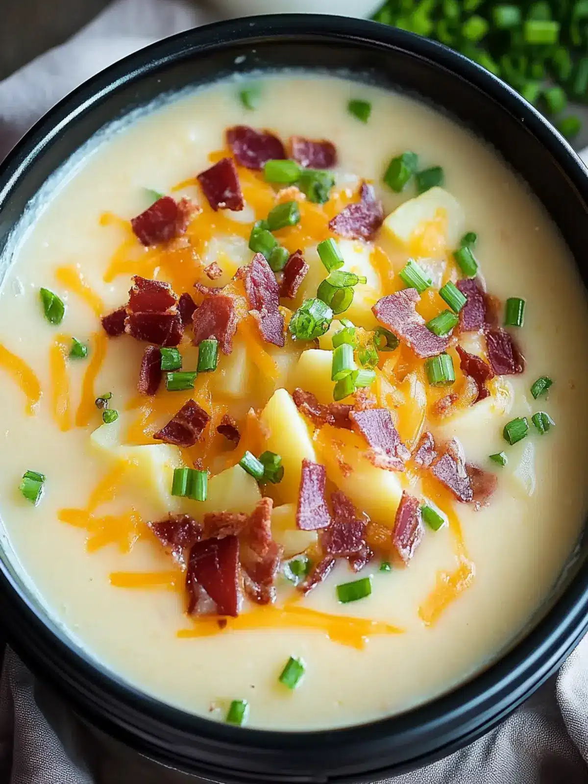 Warm Up with Slow Cooker Loaded Potato Soup Magic 4 Slow Cooker Loaded Potato Soup