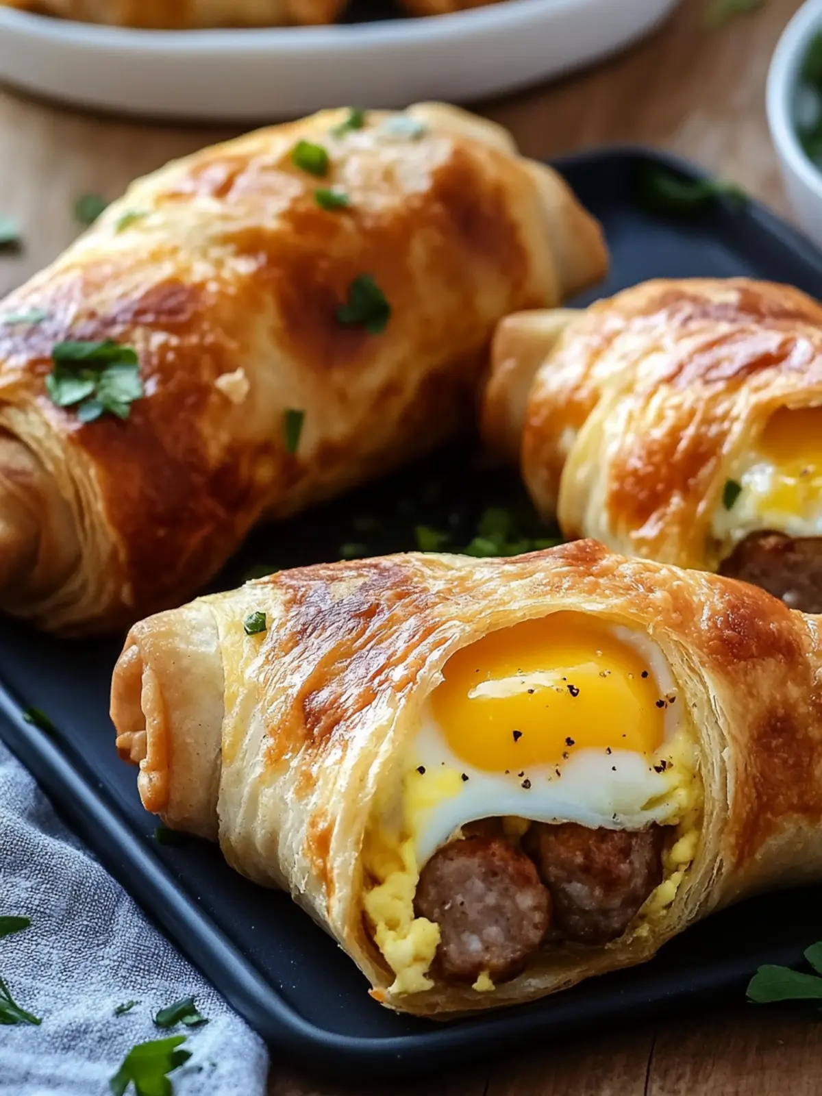 Sausage Egg Breakfast Roll-Ups: Quick, Cozy Morning Treats 3 Sausage Egg Breakfast Roll-Ups