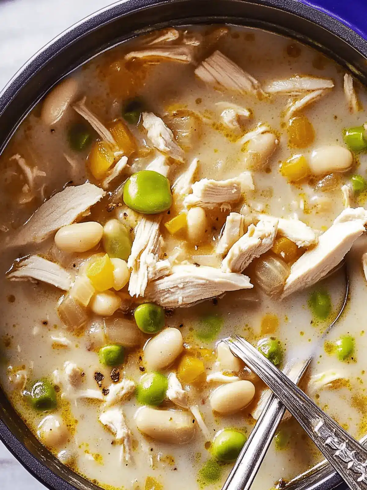 Creamy White Chicken Chili for Cozy Weeknight Dinners 3 White Chicken Chili