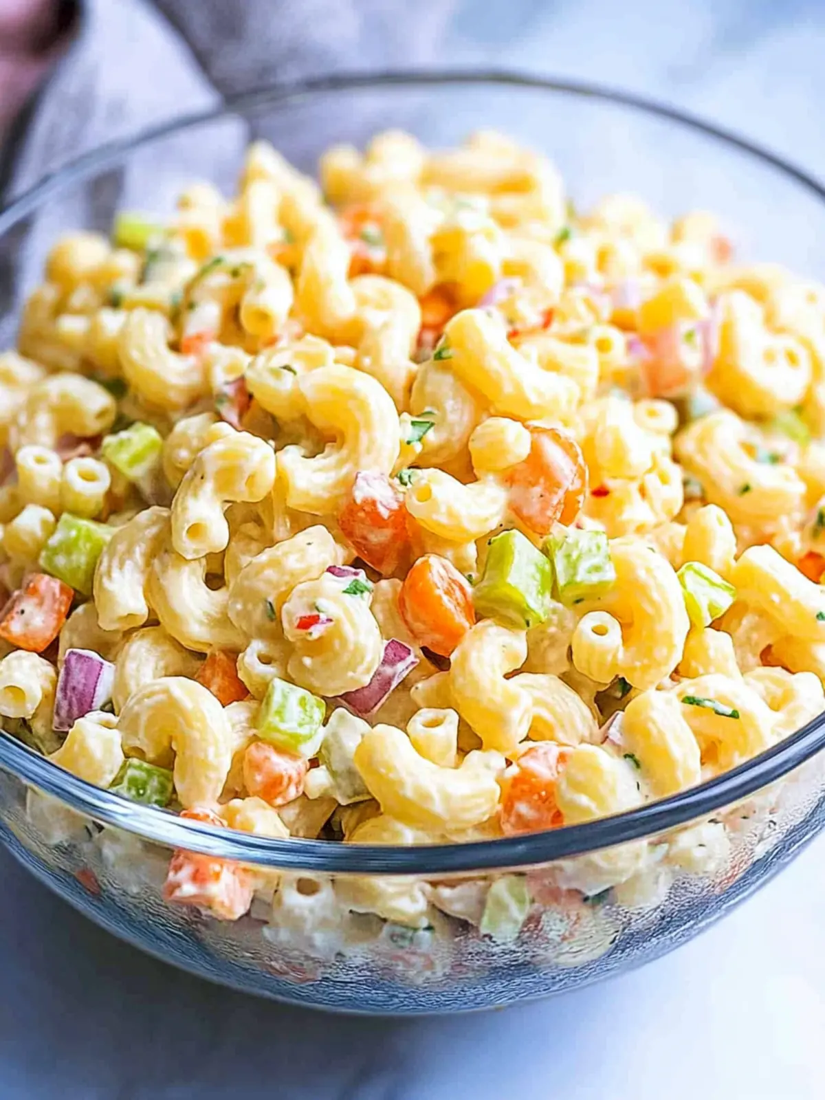 Creamy Macaroni Pasta Salad: Perfect for Summer Gatherings 2 Creamy Macaroni Pasta Salad