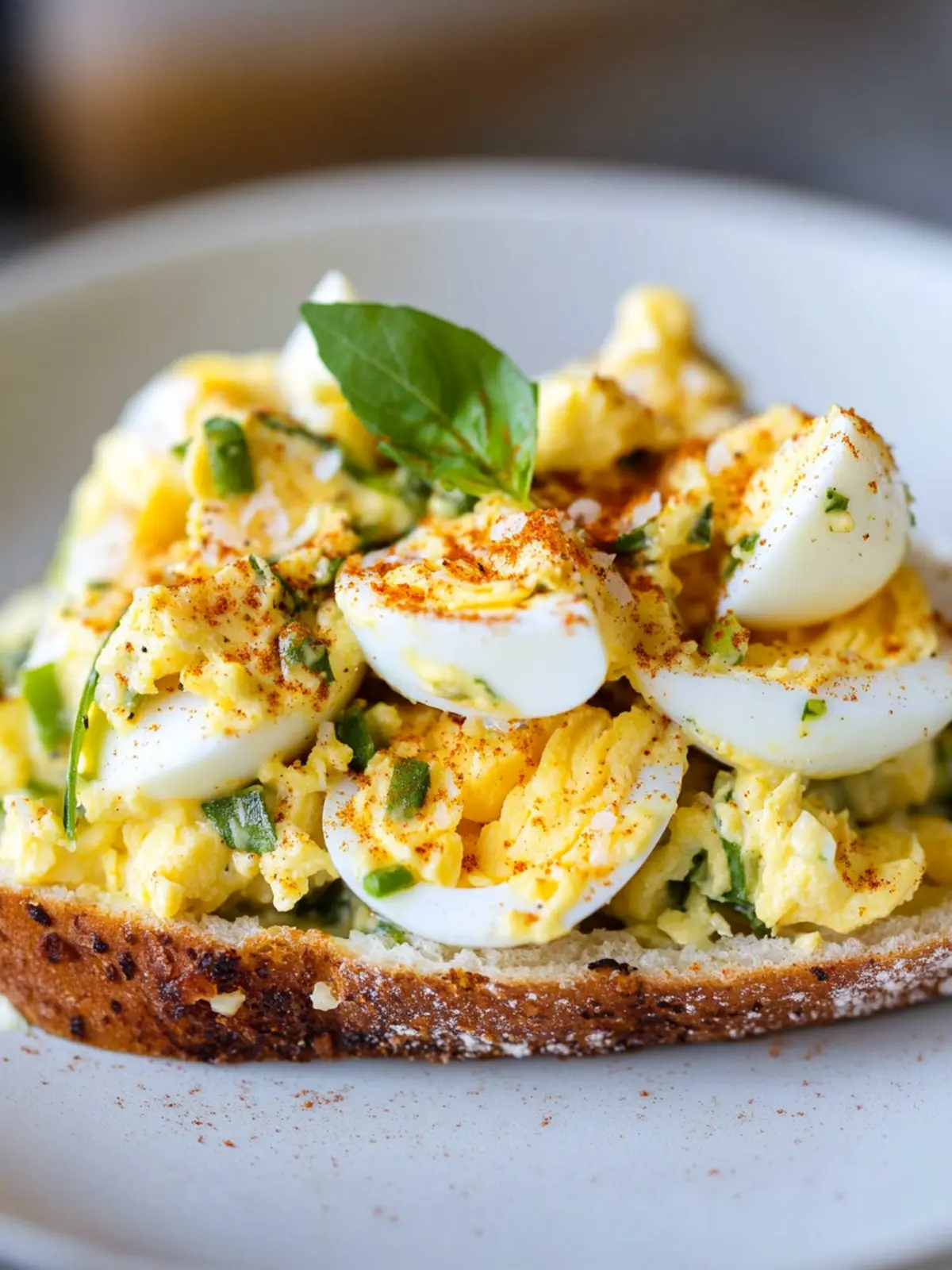 Crispy Egg Salad: Elevate Your Lunch Game with Flavor! 2 Crispy Egg Salad