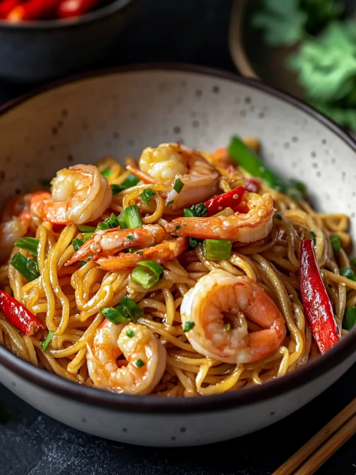 Spicy Prawn Chow Mein: Festive Chinese New Year Delight 4 Spicy Prawn Chow Mein- Chinese New Year recipes