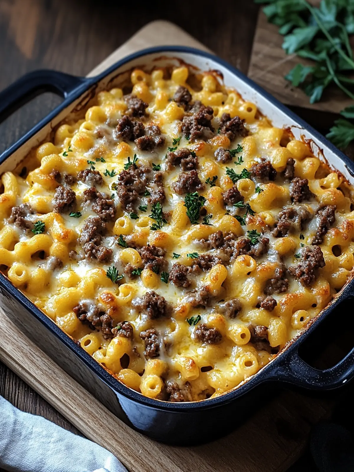 Beefy Mac and Cheese Casserole: Your Cozy Comfort Food Fix 2 Beefy Mac and Cheese Casserole