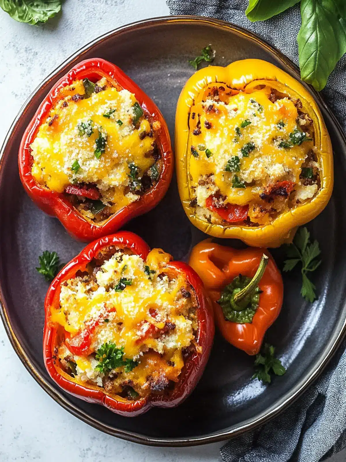 Delicious Breakfast Stuffed Peppers for Easy Meal Prep 4 Breakfast Stuffed Peppers