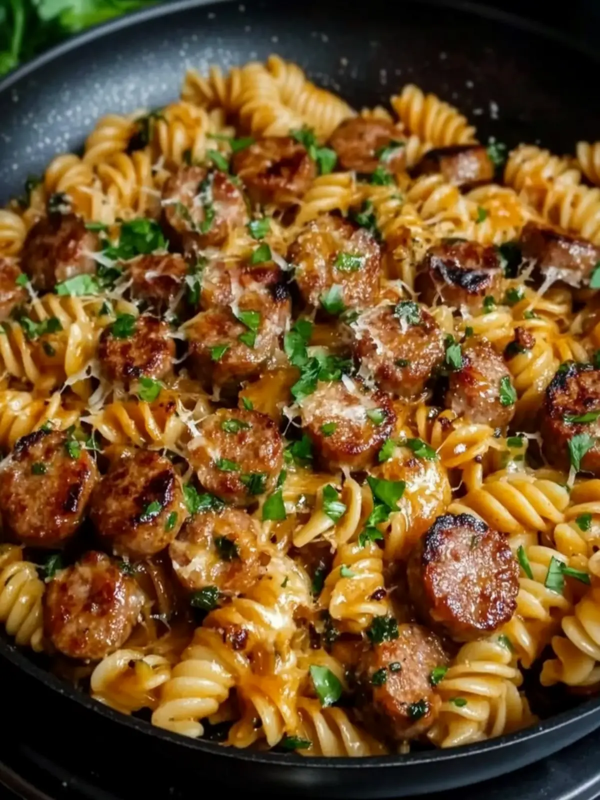 Sticky Honey Garlic Sausage Pasta Skillet in Just 30 Minutes 2 Sticky Honey Garlic Sausage Pasta Skillet: A Flavorful One-Pan Wonder